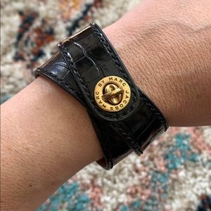 Marc by Marc Jacobs snakeskin print wrap bracelet